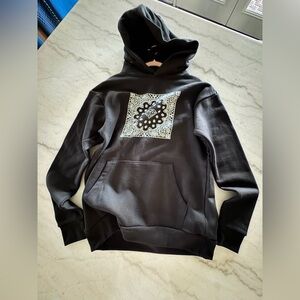 Diamond Supply Co. Bandana Pattern Pullover Fleece Hoodie Sweatshirt Small NWOT